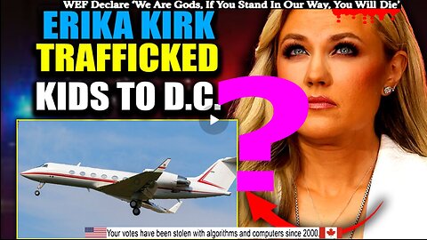 Russia Releases Proof Egyptian Planes Linked to Erika Kirk Are Trafficking Children