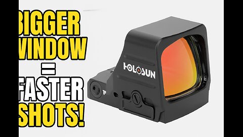 Level Up Your Optic Game — #Holosun HS507COMP Red Dot Now Available! #mountsplus.com