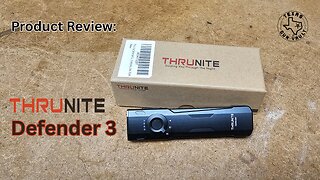 Product Review: Thrunite Defender 3 - The coolest & most practical flashlight I have reviewed!