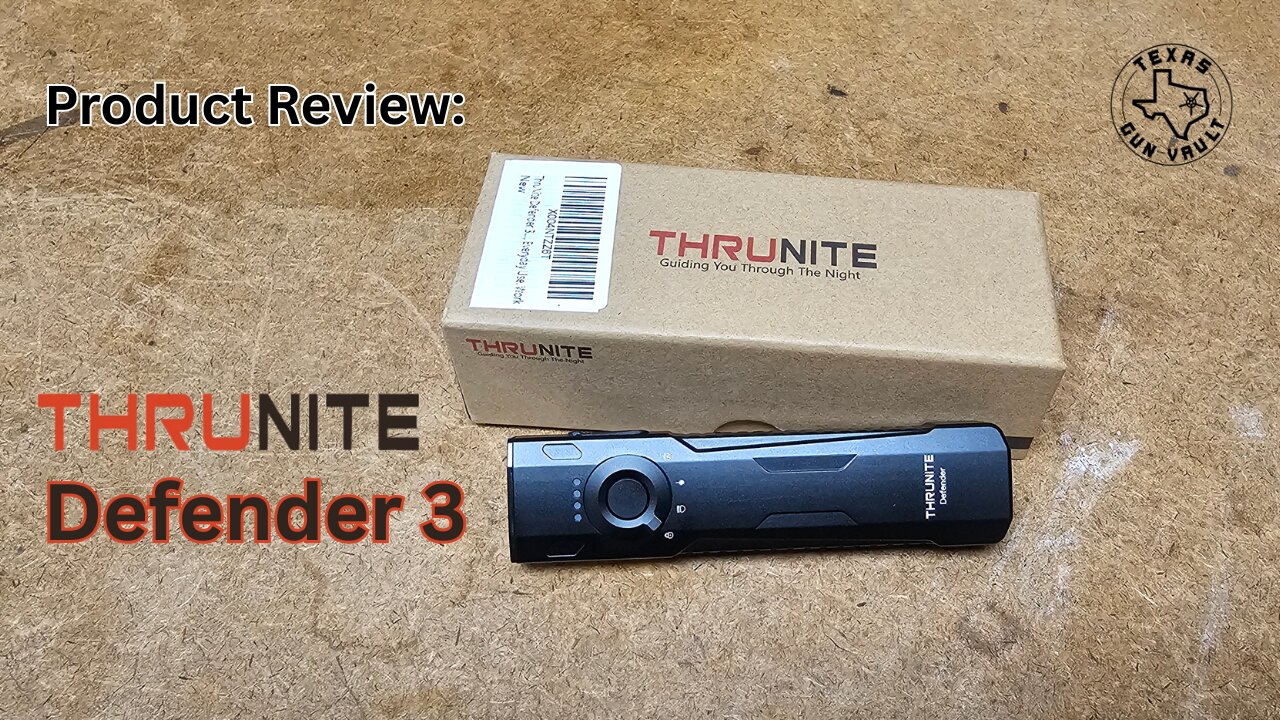 Product Review: Thrunite Defender 3 - The coolest & most practical flashlight I have reviewed!