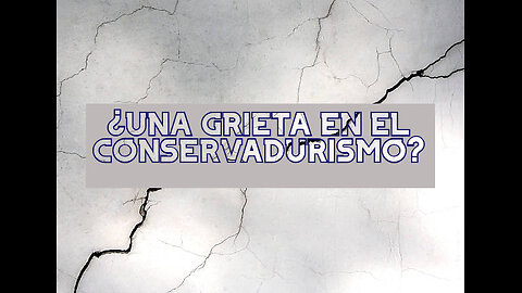 ¿SE DIVIDE EL CONSERVADURISMO? Una breve opinión.