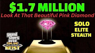 GTA 5 - Look At That Beautiful Pink Diamond For Cayo Perico Finale - The Fast Way To Get Rich Online