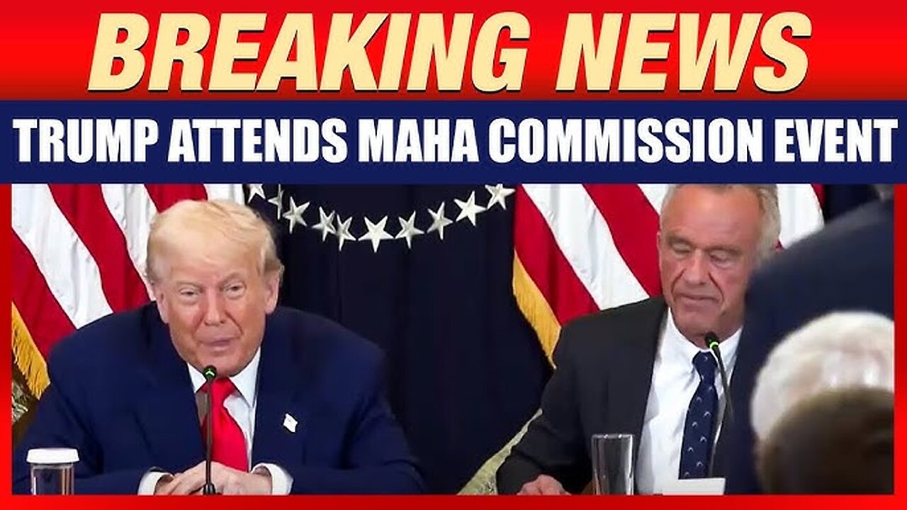 President Trump Participates in a MAHA Commission Event
