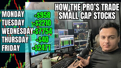 How Pro Traders Handle Small Caps: 5 Green Days & One Big Loss Explained
