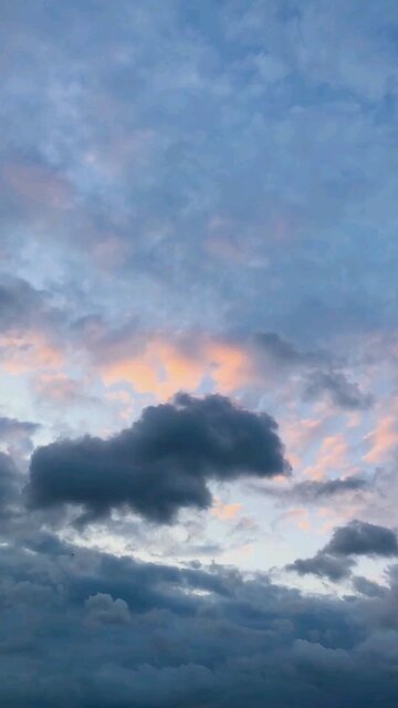 Time Lapse Video of the Sky with Clouds