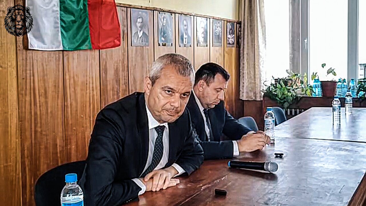 Отворена среща в град Брусарци с Костадин Костадинов и Петър Петров