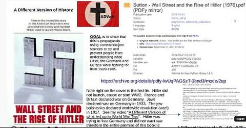 Reviewing the fraudulent claims in Antony Sutton's Wall Street and the Rise of Hitler