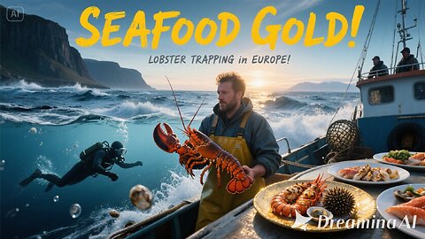 European Lobster Trapping!! Seafood Gold in the Atlantic!!