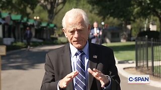 White House Trade Adviser Peter Navarro Speaks to Reporters