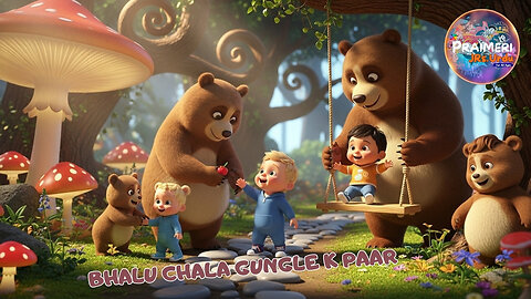 Bhalu Chala Gungle k Paar | NEW Kids Poem and Nursery Rhyme OUT NOW!!! Hehehe