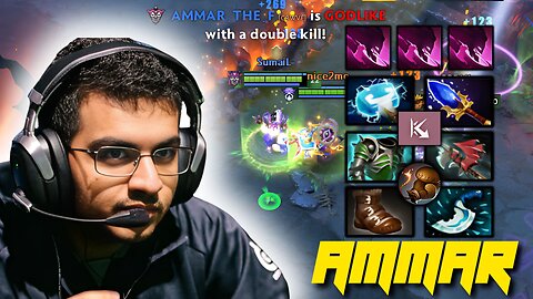 AMMAR PLAYS MID LEARNT FROM MALR1NE | DAZZLE HIGHLIGHTS