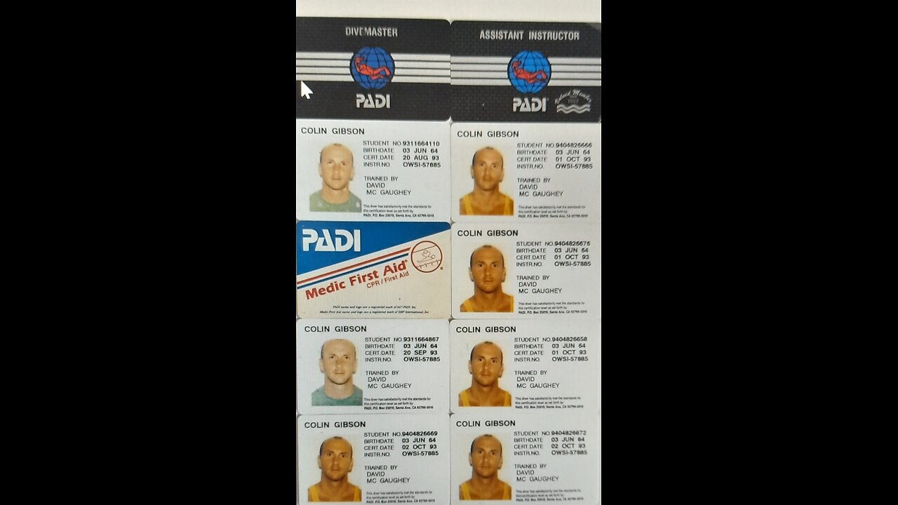 Dinner at Daves. December 1997