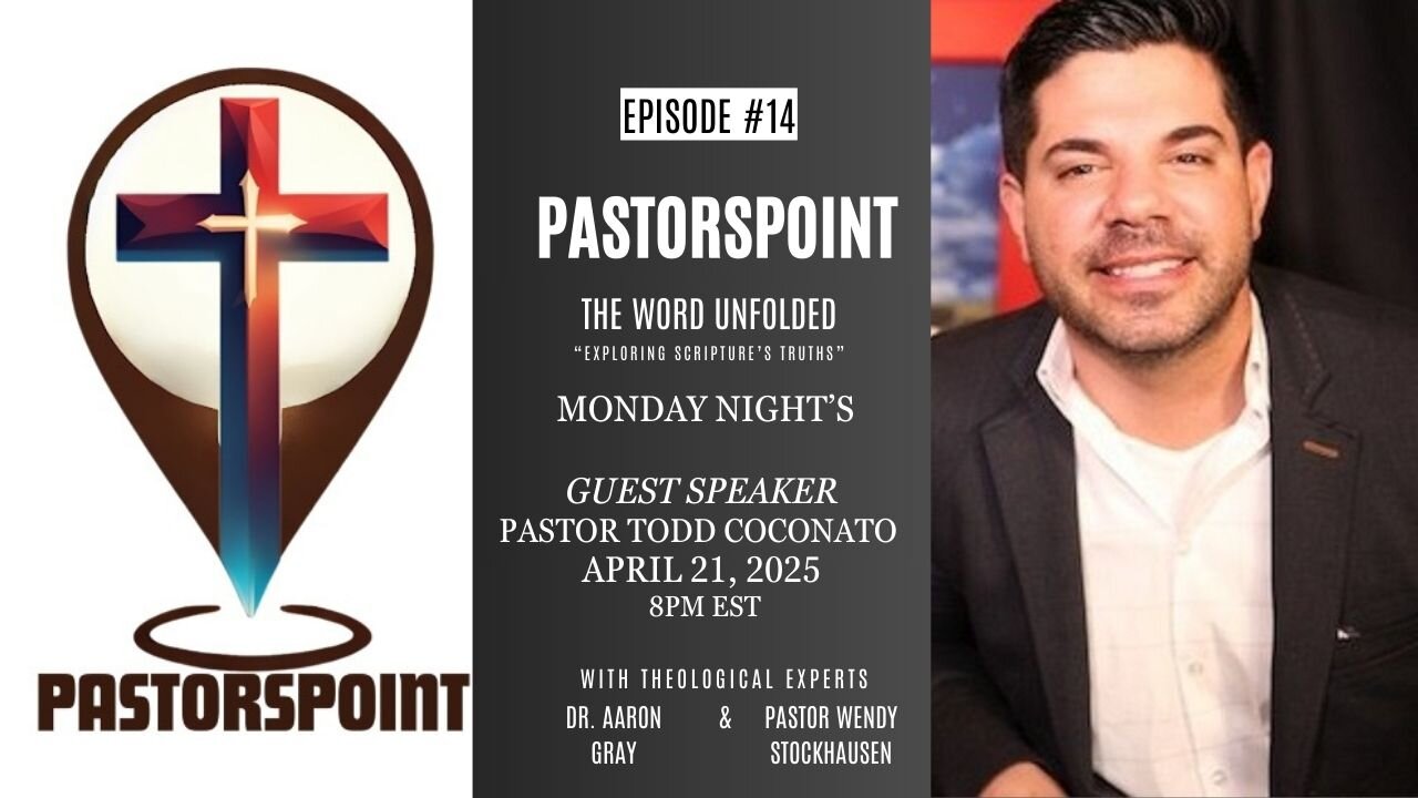 #PASTORSPOINT: EPISODE 14 Revival Fire with Pastor Todd Coconato -LiveLink- RedAmericaFirst.com -
