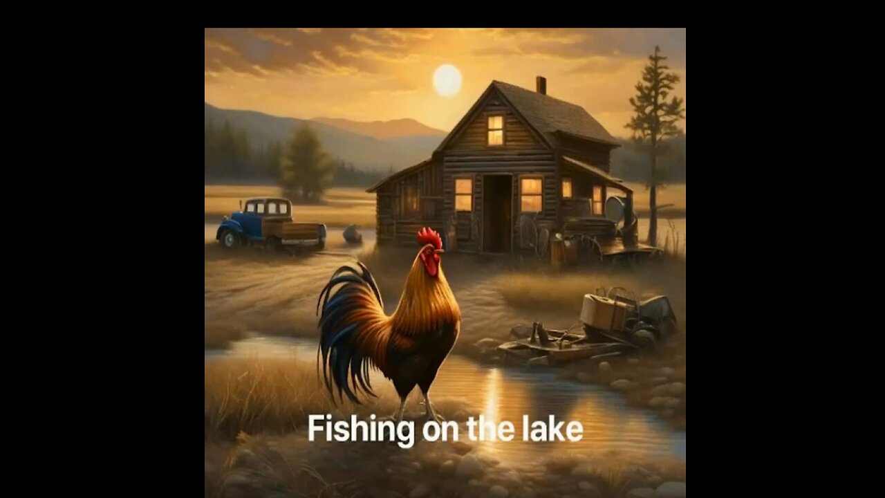 Fishing on the lake