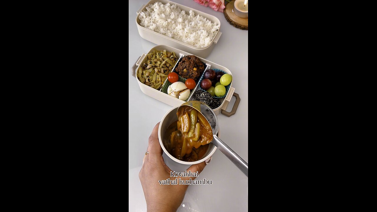 Packing my Husband's Lunch🍱| Indian Bento Box Idea