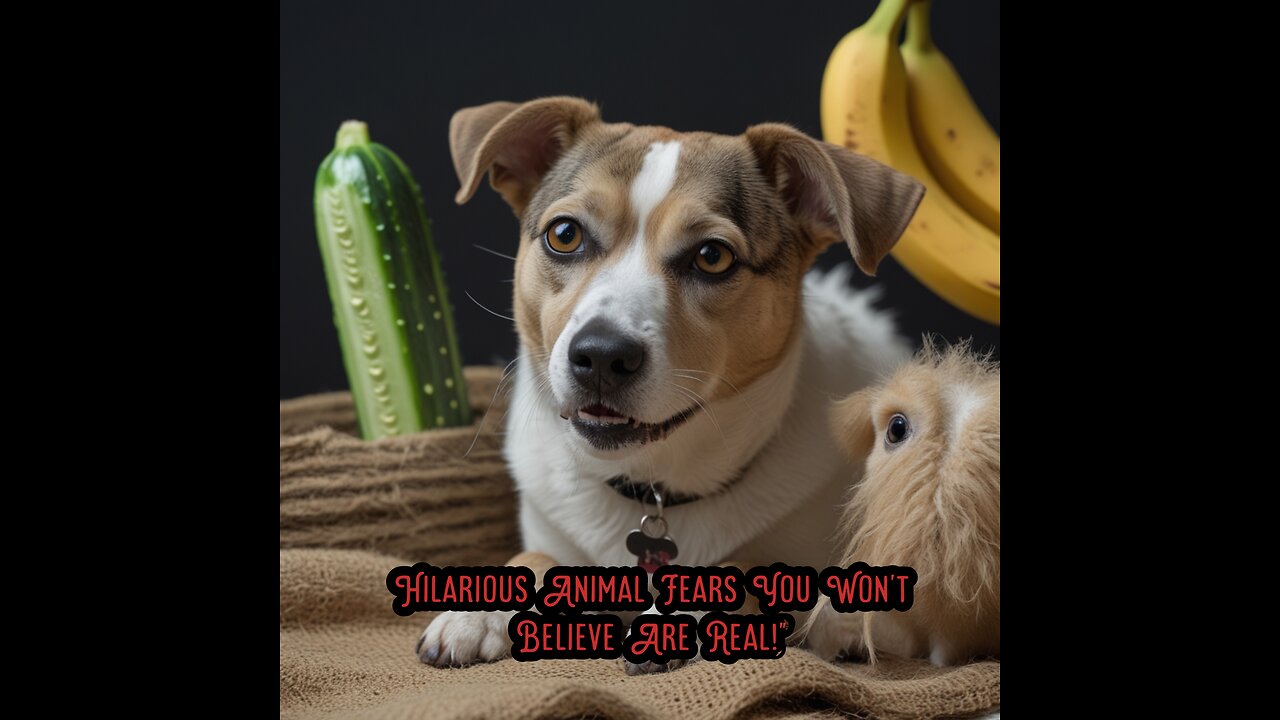 Hilarious Animal Fears You Won't Believe Are Real!"