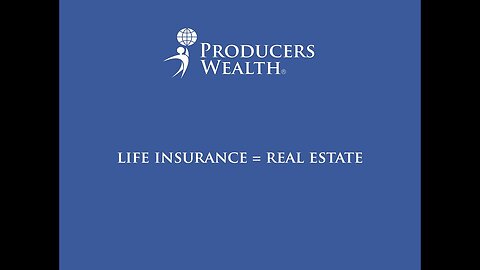 Why Real Estate Is Just Like Life Insurance