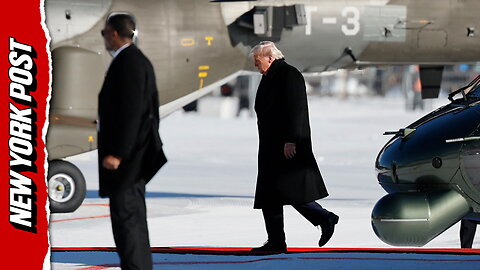 Trump arrives at Davos, set to take World Stage at Economic Forum