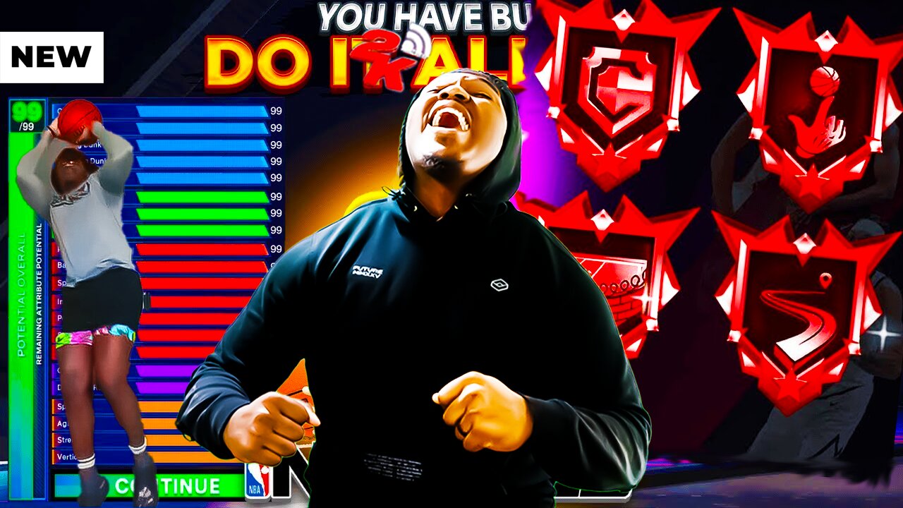 🚨🔴LIVE - TRIPLE THREAT CHALLENGE #1 RANKED 6'10 POINT GAWD | !build !cam !join !member !psn