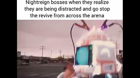 Nightreign bosses when they realize they are being distracted and go stop the revive from across