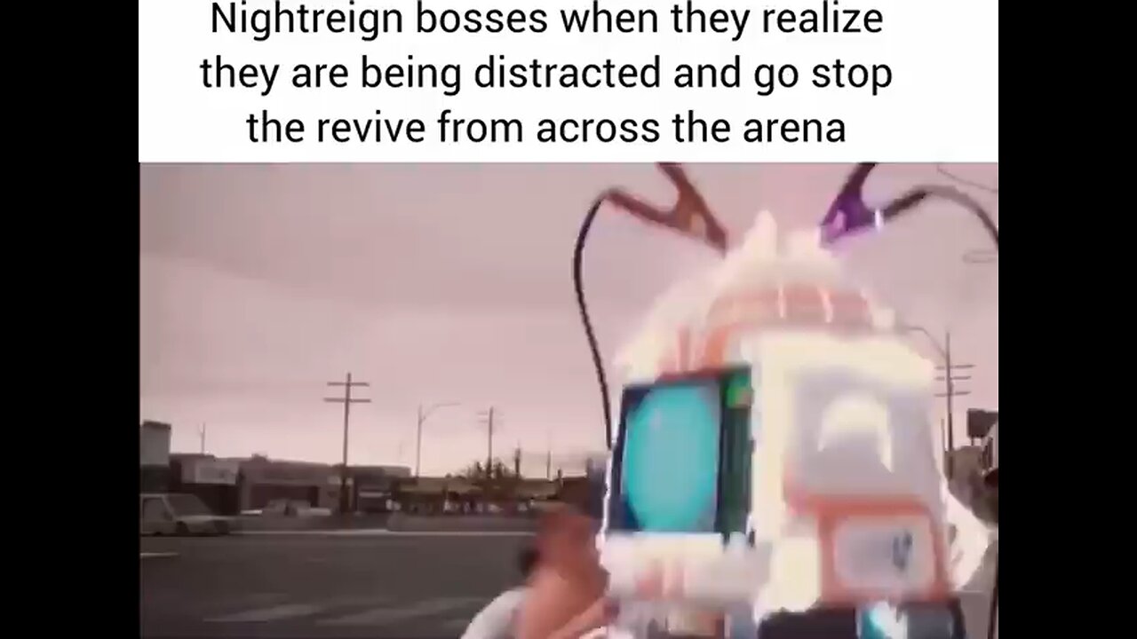 Nightreign bosses when they realize they are being distracted and go stop the revive from across