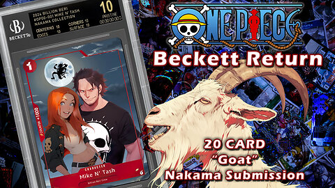 20 Card Beckett Return | Nakama "Goat" Submission | Showcase & Analysis | One Piece TCG