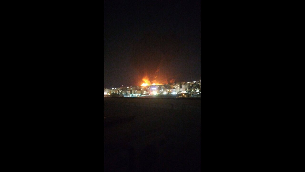 Oil depot, Tehran 🔥🇮🇷