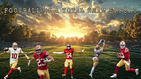 Football Is A Total Team Effort #nflplayoffs #greenbaypackers #teamgameplay #worktogether #together