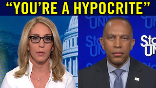 Hakeem Jeffries was SHOCKED that a Liberal Host EXPOSED His Lies