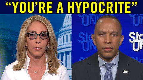 Hakeem Jeffries was SHOCKED that a Liberal Host EXPOSED His Lies