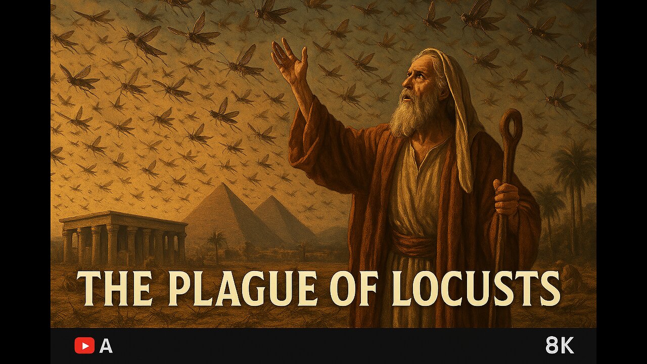 The Day Egypt Went Dark | Exodus 10: Locusts, Darkness & God’s Judgment