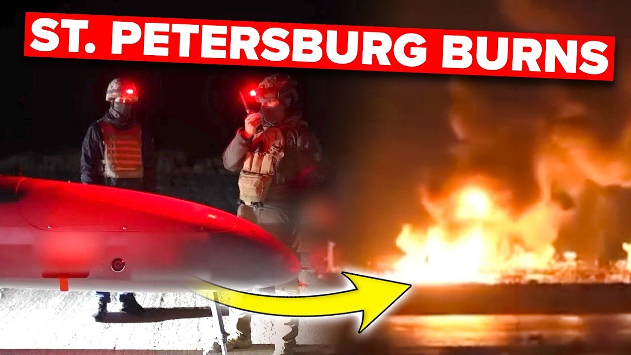 St. Petersburg BURNS... Russia FAILS to Stop Ukraine’s MASSIVE Strike
