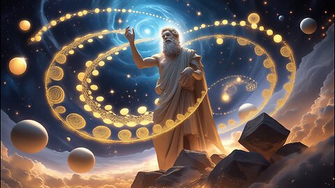 Ancient Greek philosophers on the Universe and space.