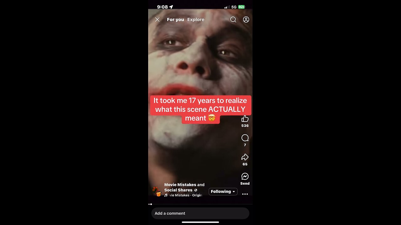 Dark Knight movie JOKER