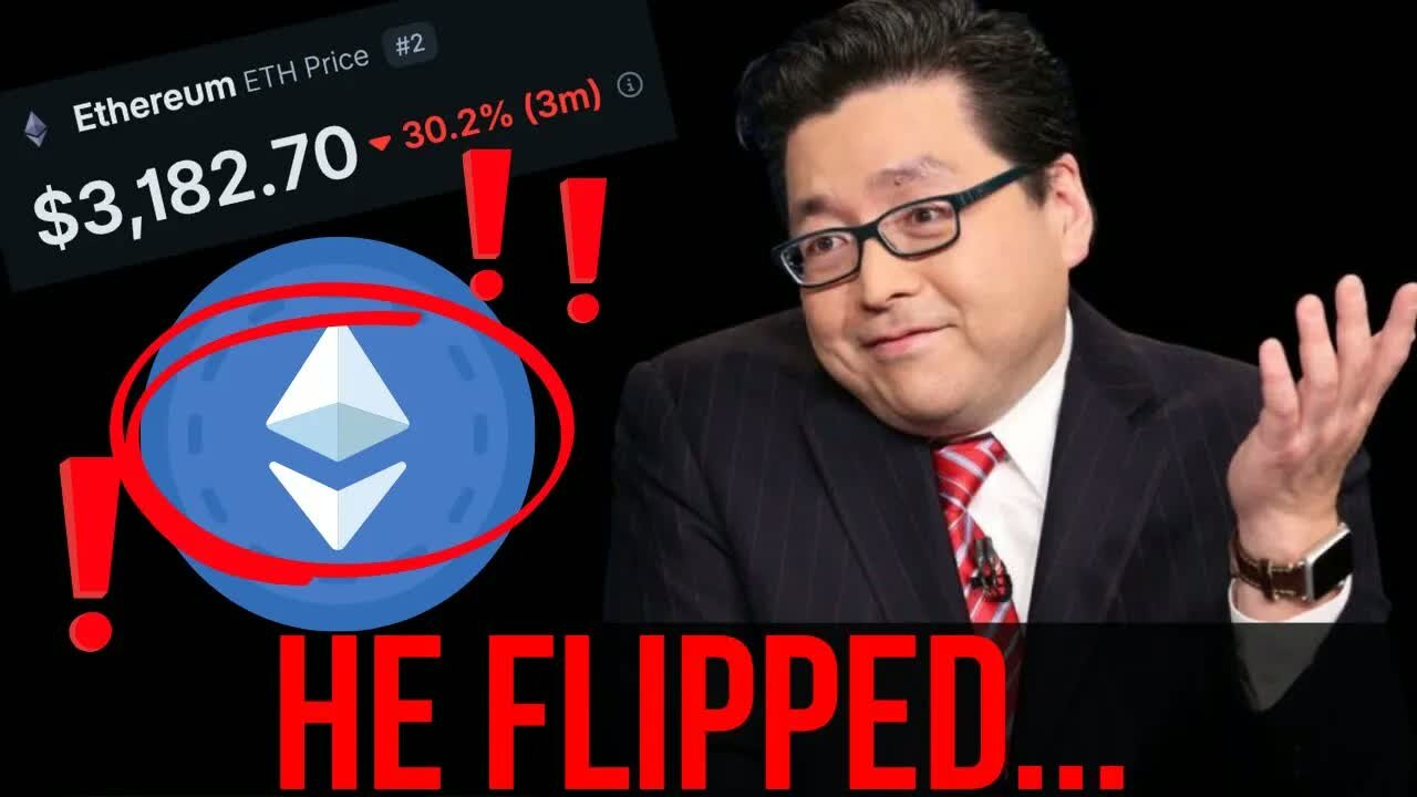 Tom Lee Just Flipped on Ethereum… Why?
