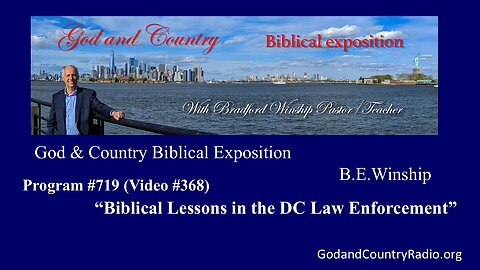368 - Biblical Lessons in DC Law Enforcement