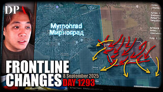 [ Ukraine Frontline Changes ] PLAVNI FALLS!!! Serebryanske Forest falls! East of Myrnohrad falls~!!!