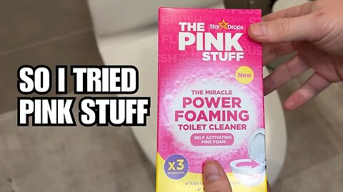 Pink Stuff Power Foaming Toilet Cleaner Reviewed