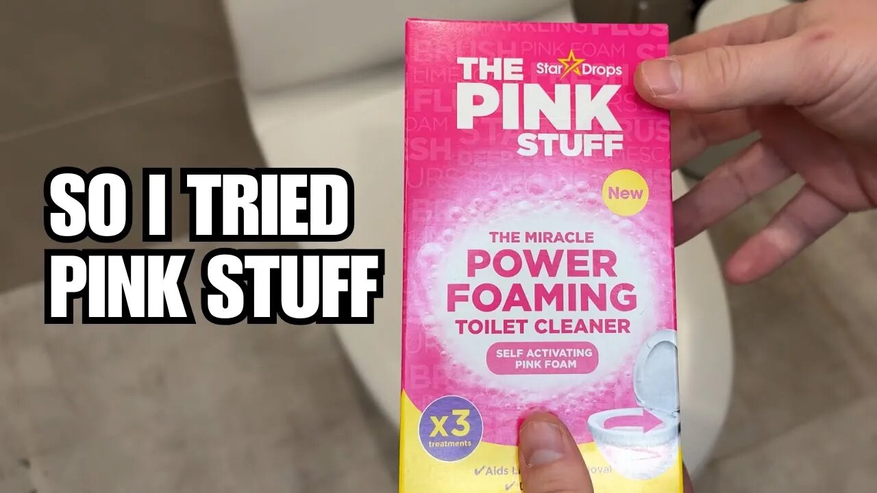 Pink Stuff Power Foaming Toilet Cleaner Reviewed