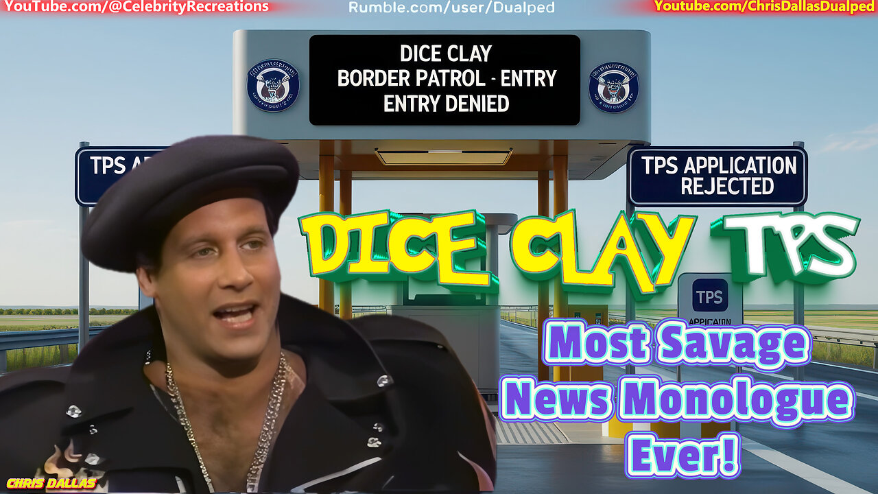 ANDREW DICE CLAY TPS! Most Savage News Monologue Ever! TPS Is a F'N Joke! Dice Clay Ain’t Havin’ It!