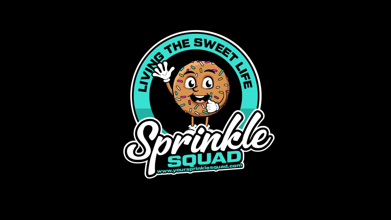 Cartoon Business Logo for Sprinkle Squad – Client Loved the Playful Design