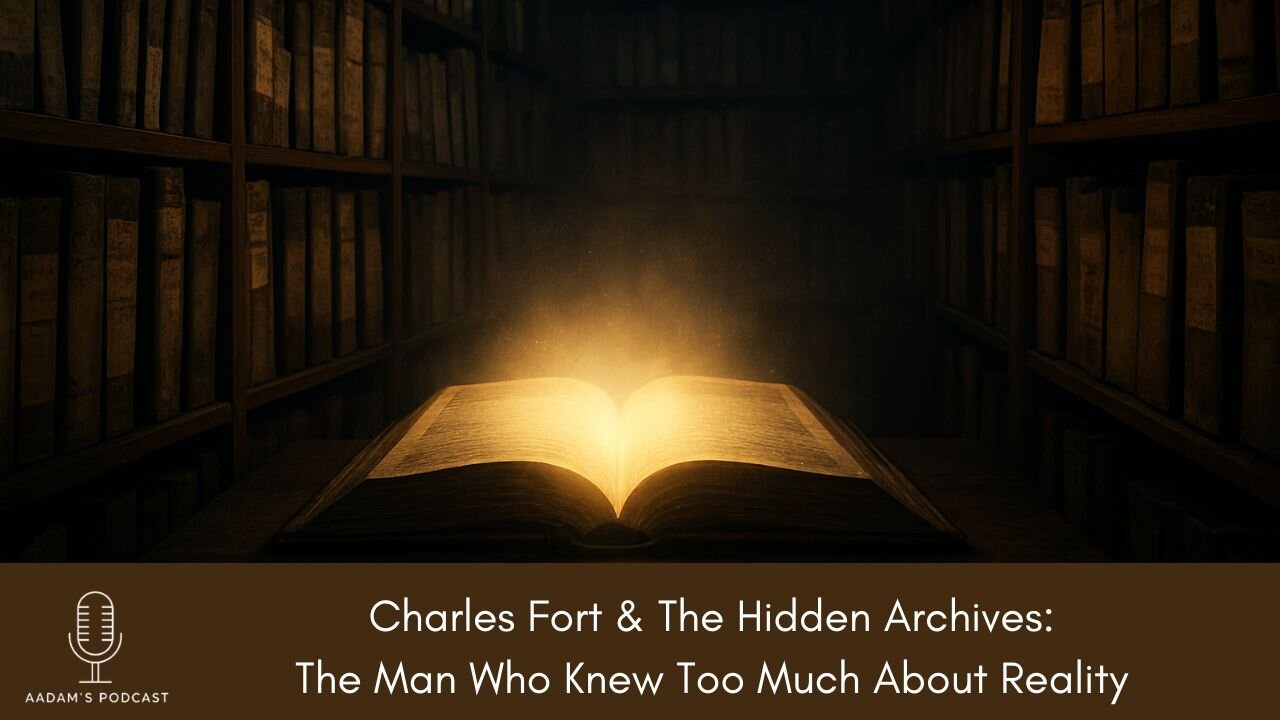 Charles Fort & The Hidden Archives: The Man Who Knew Too Much About Reality | Podcast-238