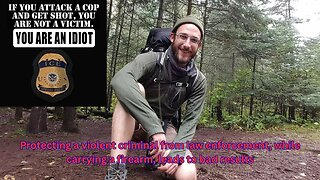 Carrying a firearm to protect a violent criminal is not a way to stay alive