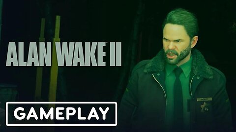 Alan Wake 2 - Night Springs - Official North Star - Gazebo Conversation Gameplay