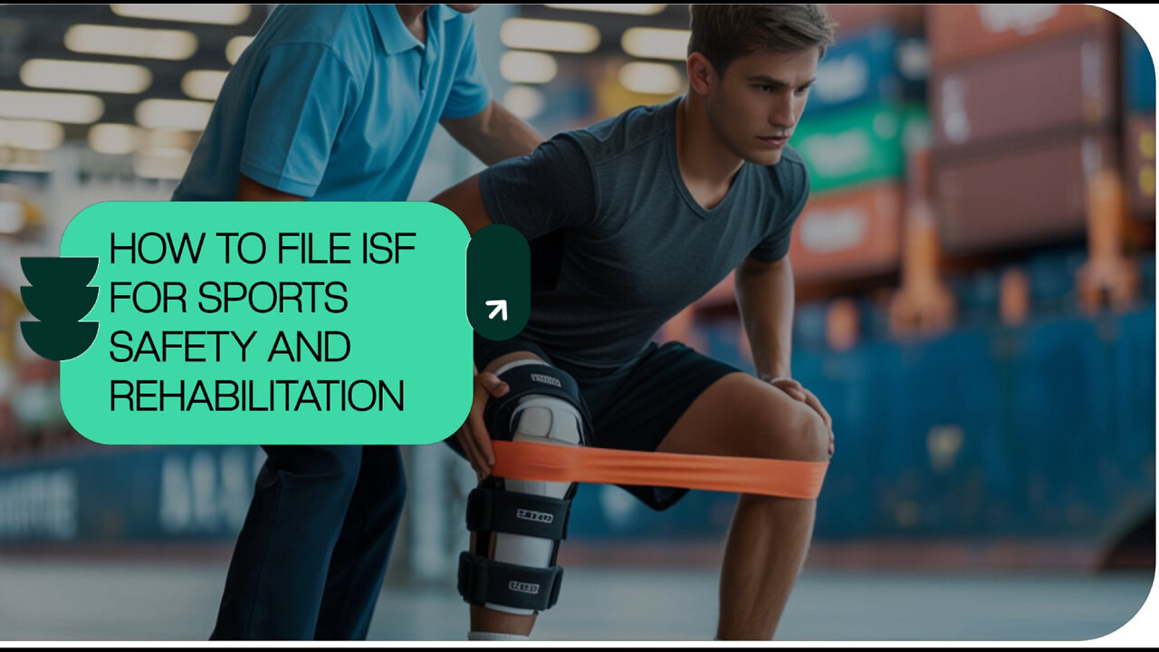 How To File ISF For Sports Safety And Rehabilitation