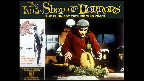 The Little Shop Of Horrors (1960) 1080p - BW