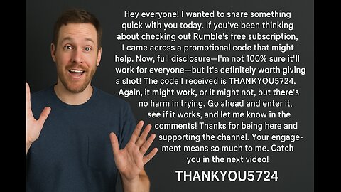 FREE RUMBLE PREMIUM