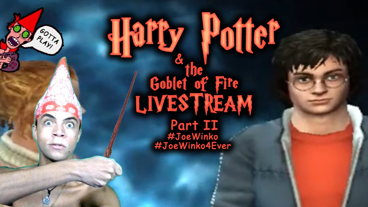 Harry Potter & the Goblet of Fire Part 2 - Gaming Livestream (Jan 2nd 2023) - Joe Winko