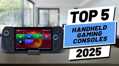 Top 5 BEST Handheld Gaming Consoles in 2025