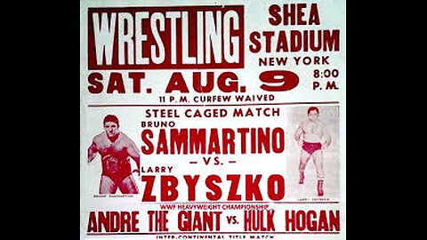 WWF Showdown At Shea - Aug 09 1980 **RE-UPLOAD**